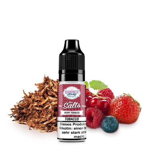 Dinner Lady - Berry Tobacco Nikotinsalz Liquid