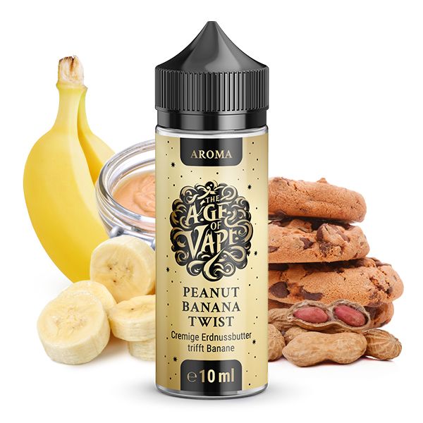 The Age of Vape - Peanut Banana Twist Aroma 10ml