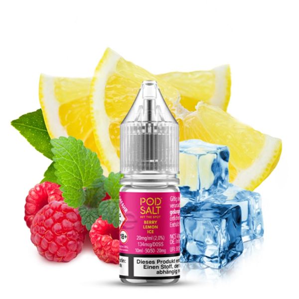 Pod Salt X - Berry Lemon Ice Nikotinsalz Liquid