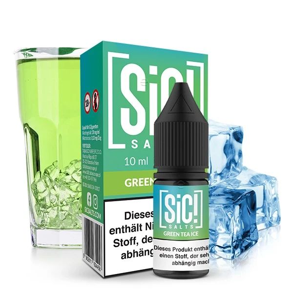 SIC! - Green Tea Ice Nikotinsalz Liquid 10ml