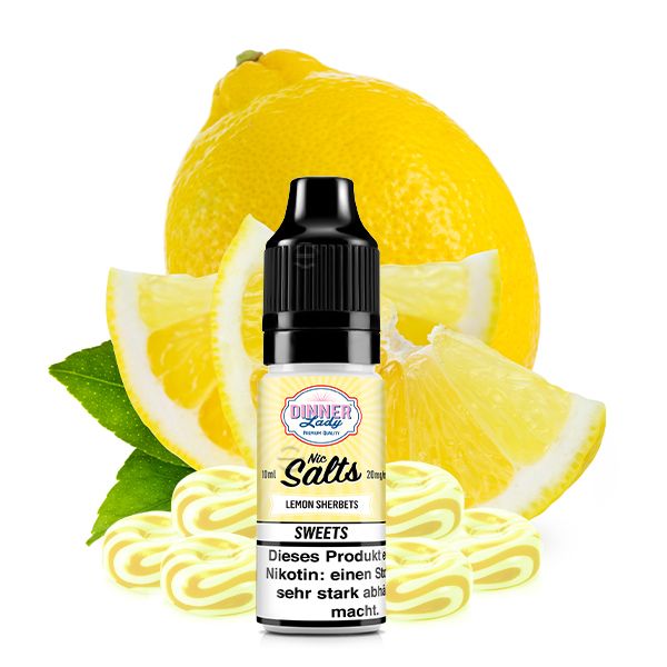 Dinner Lady - Lemon Sherbets Nikotinsalz Liquid