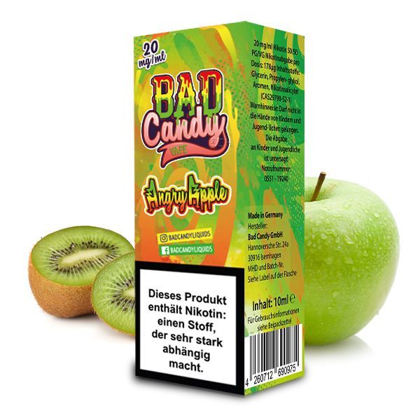 Bad Candy - Angry Apple Nikotinsalz Liquid