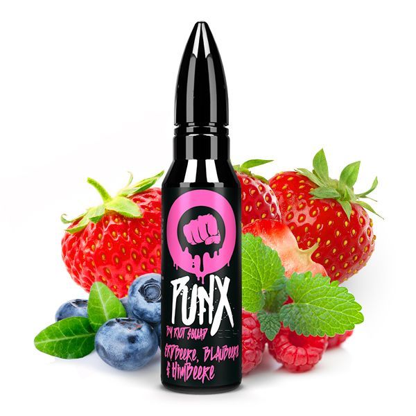 Riot Squad Punx Aroma - Erdbeere, Blaubeere & Himbeere 15ml