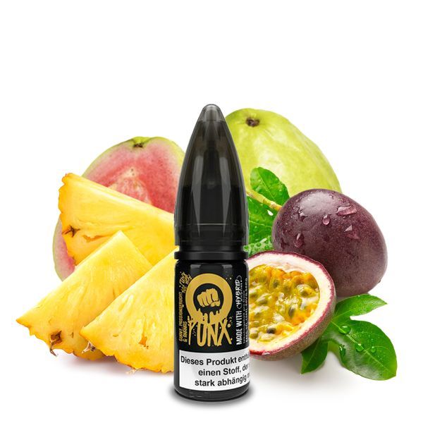 Riot Squad Punx Nikotinsalz Liquid - Guave, Passionsfrucht & Ananas