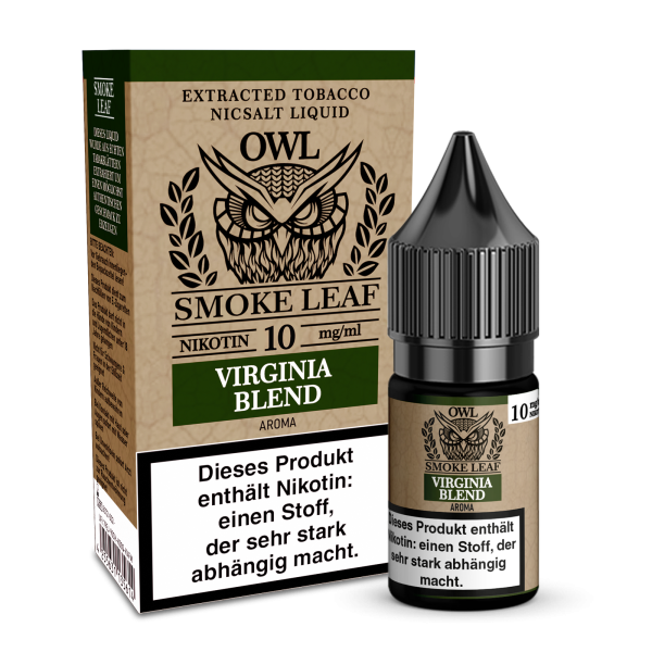 OWL Smoke Leaf - Virginia Blend Nikotinsalz Liquid