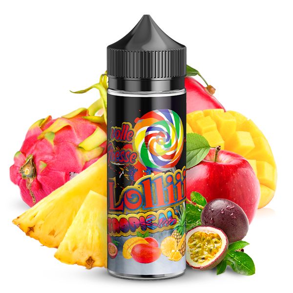 Lädla Juice Aroma - Volle Fresse Lolliii Tropical 10ml