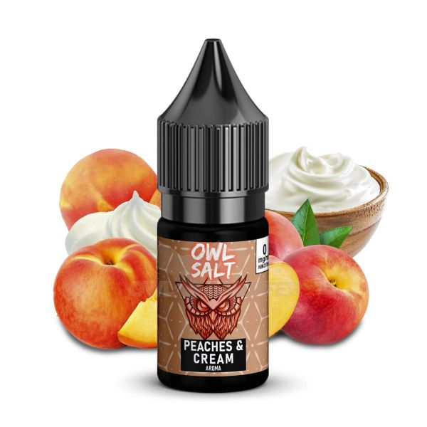 OWL Salt - Peaches & Cream Liquid