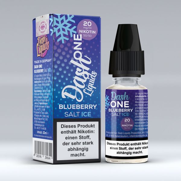 Dash One - Blueberry Ice Nikotinsalz Liquid