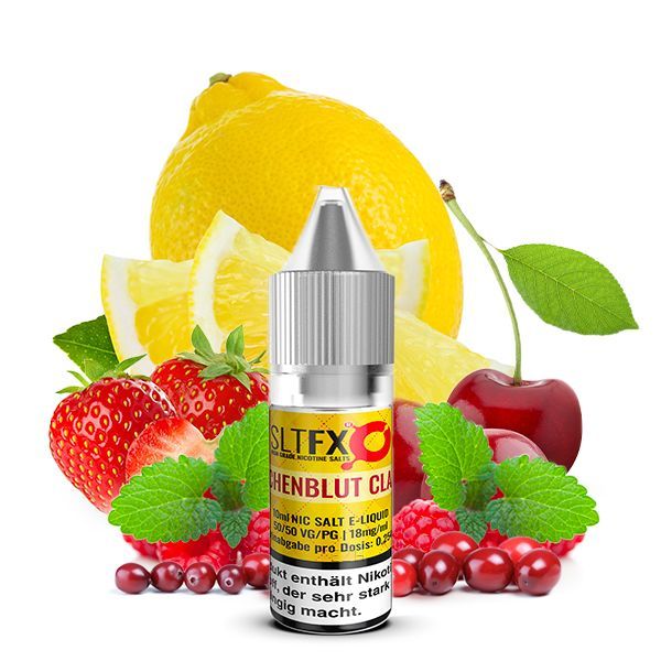 Crazy Flavour | SLTFX Nikotinsalz Liquid - Drachenblut - 10ml - 18mg