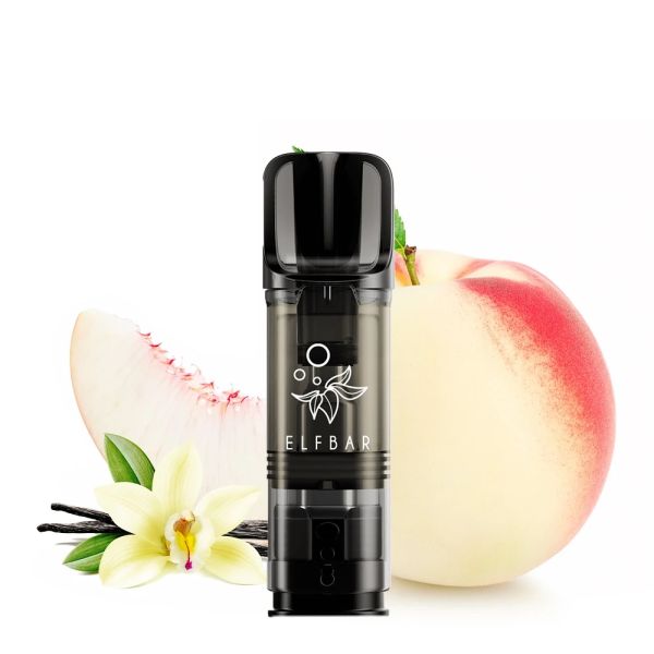 Elfbar ELFA - Vanilla White Peach - Prefilled Pod