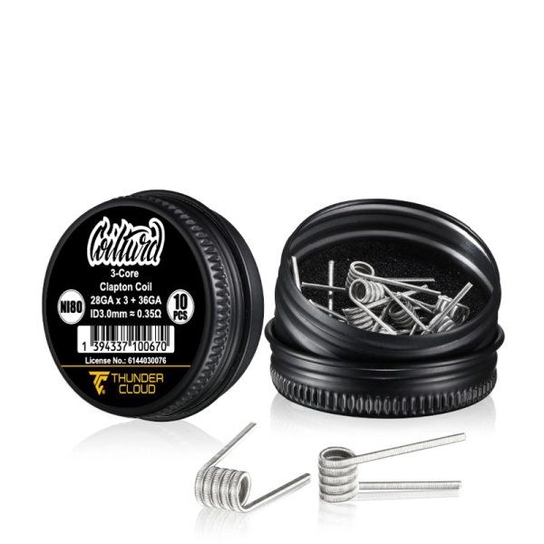 Thunder Cloud x Coilturd Clapton Coils
