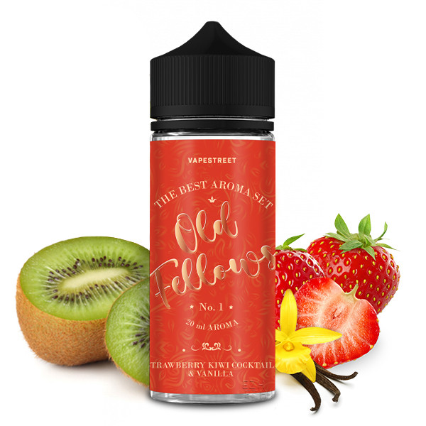 Old Fellows Aroma - No. 1 Strawberry Kiwi Cocktail & Vanilla 20ml