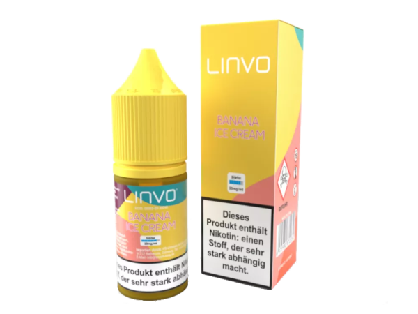Linvo - Banana Ice Cream Nikotinsalz Liquid
