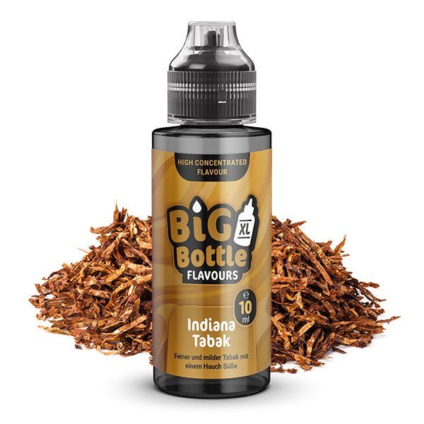 Big Bottle - Indiana Tabak Aroma 10ml