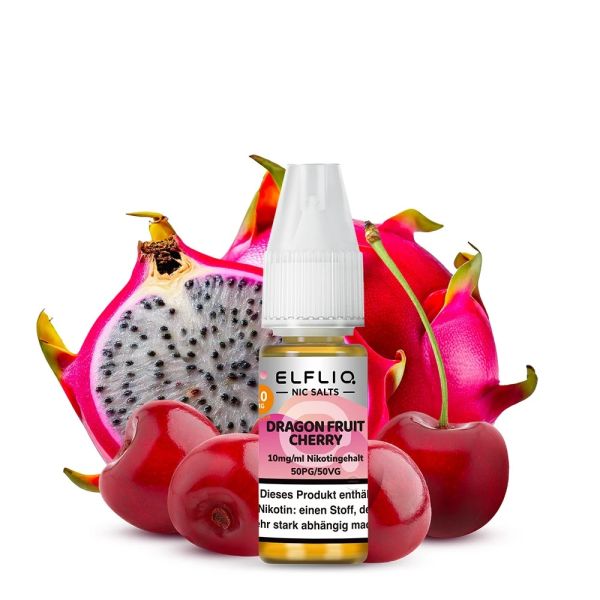 Elfliq - Dragonfruit Cherry NicSalt Liquid