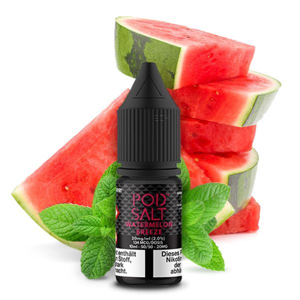 Pod Salt - Watermelon Breeze Nikotinsalz Liquid