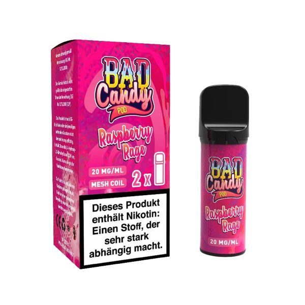 Bad Candy Pod2Go - Raspberry Rage Prefilled Pod