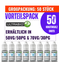 Ultrabio Nikotinsalz Shot/Booster - Großpackung Ultrabio Nikotinsalz Shot/Booster - Großpackung
