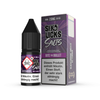 SIX LICKS Nikotinsalz Liquid - Bite The Bullet 10ml SIX LICKS Nikotinsalz Liquid - Bite The Bullet 10ml