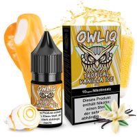 OWLIQ - Tropical Vanilla Ice Nikotinsalz Liquid OWLIQ - Tropical Vanilla Ice Nikotinsalz Liquid
