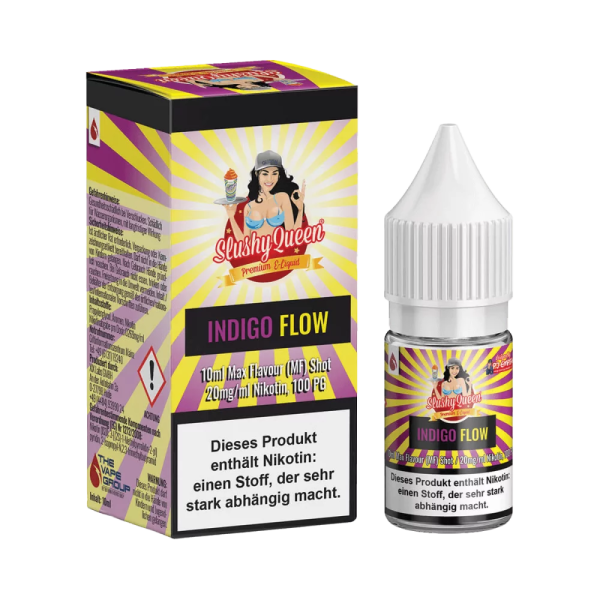 Slushy Queen - Indigo Flow Max Flavour Shot 10ml 20mg/ml