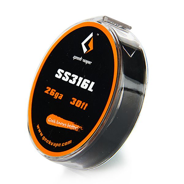SS316L Edelstahl Wickeldraht von GeekVape - 10m