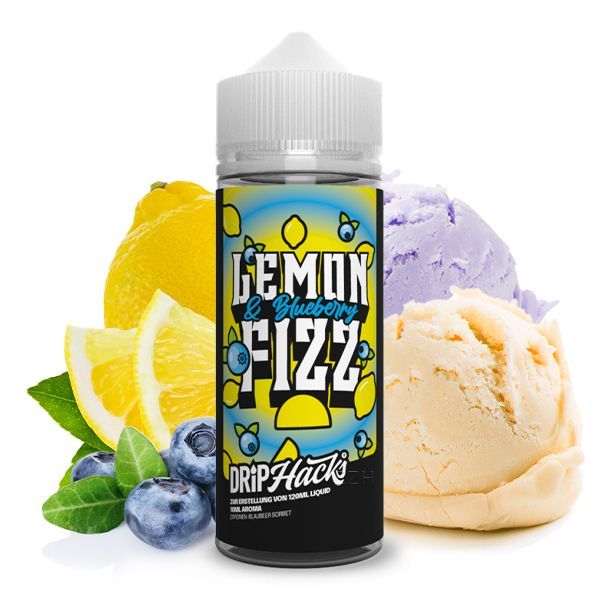 Drip Hacks Aroma - Lemon & Blueberry Fizz 10ml