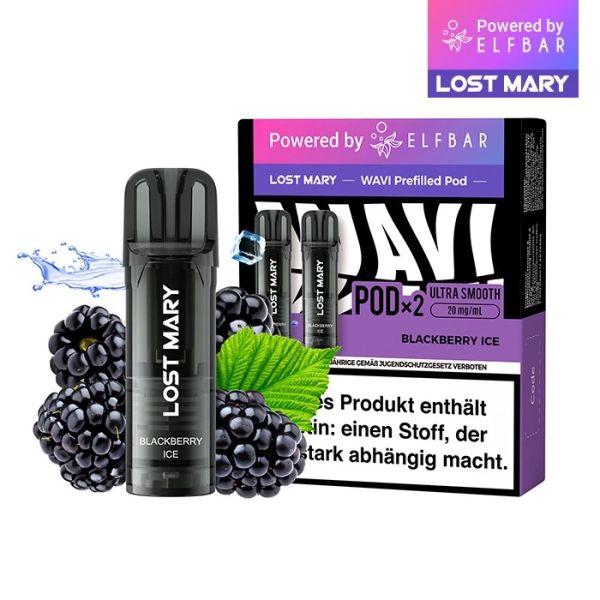 Lost Mary Wavi - Blackberry Ice Prefilled Pod