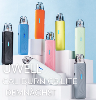 Uwell, Caliburn, G5, Lite, Pod, Kit, klein, handlich, austauschbar