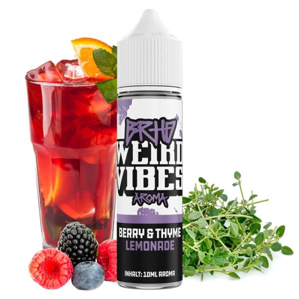 Barehead Aroma - Weird Vibes - Berry & Thyme Lemonade - 10ml