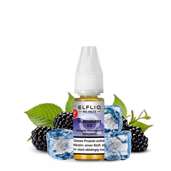 ELFBAR ELFLIQ - Blackberry Ice Nikotinsalz Liquid