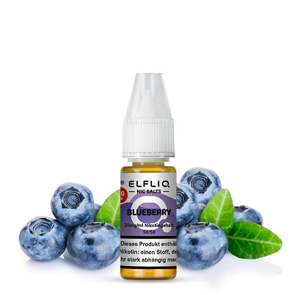 ELFBAR ELFLIQ Nikotinsalz Liquid - Blueberry