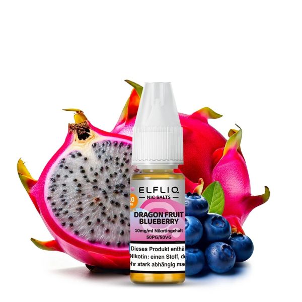 Elfliq - Dragonfruit Blueberry NicSalt Liquid