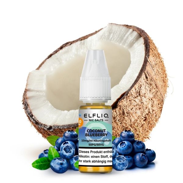 ELFBAR ELFLIQ - Coconut Blueberry Nikotinsalz Liquid
