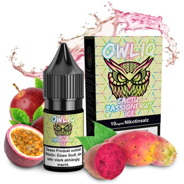 OWLIQ - Cactus Passionfruit Ice Nikotinsalz Liquid