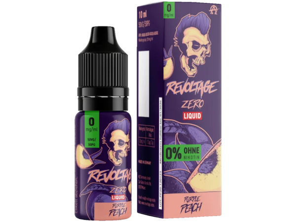 Revoltage Zero Liquid - Purple Peach