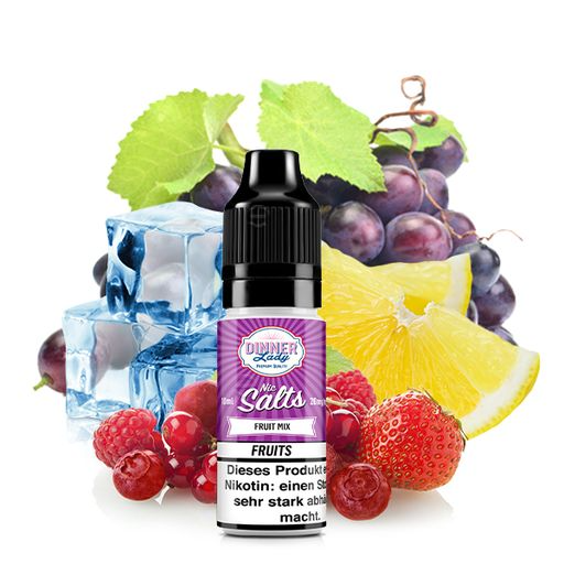 Dinner Lady - Fruit Mix Nikotinsalz Liquid 10ml