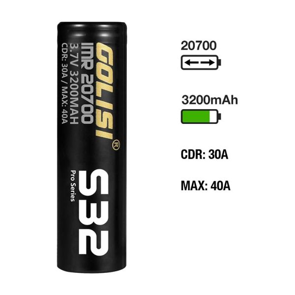 Golisi S32 20700 3200mAh 30A