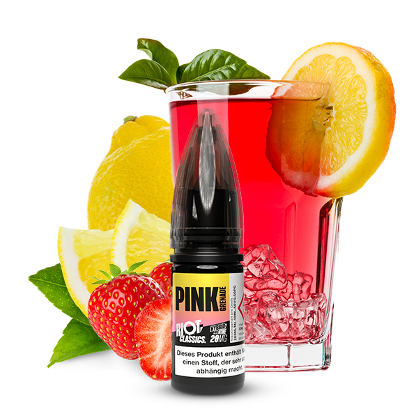 Riot Squad Hybrid Nikotinsalz Liquid - Pink Grenade