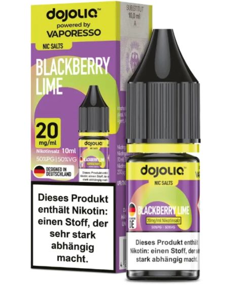 Dojoliq - Blackberry Lime Liquid