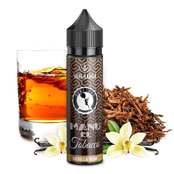 Nebelfee Aroma - Manu El Tobacco Vanilla Rum 10ml Longfill
