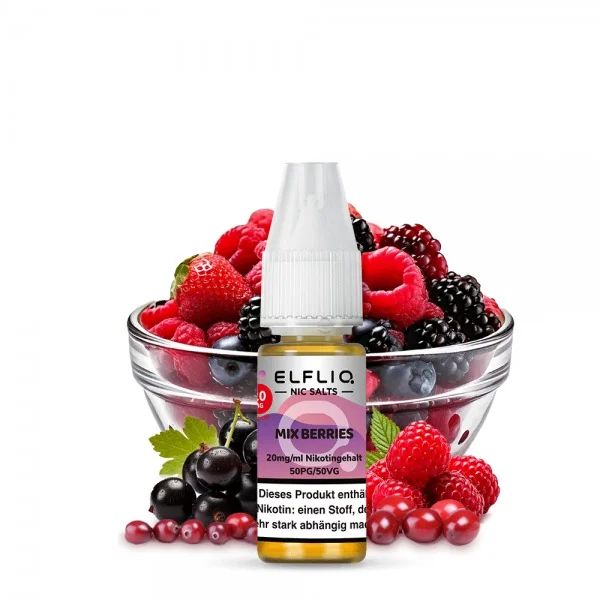 ELFBAR ELFLIQ - Mix Berries Nikotinsalz Liquid