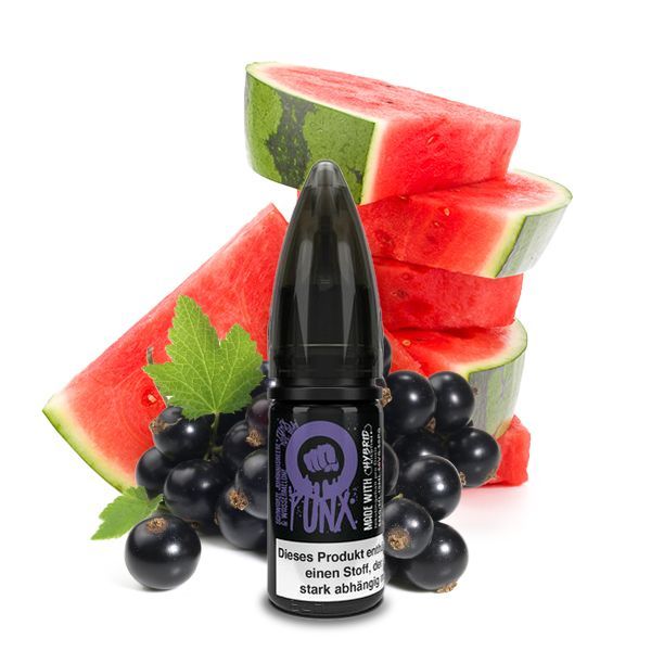 Riot Squad Punx Nikotinsalz Liquid - Schwarze Johannisbeere & Wassermelone