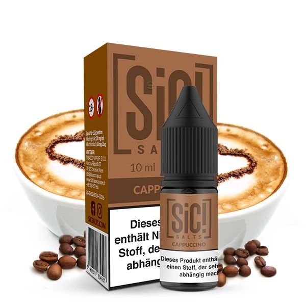 SIC! - Cappuccino Nikotinsalz Liquid 10ml