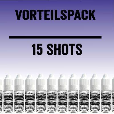 Liquideo Nikotinshot / Nikotinbooster - Vorteilspack