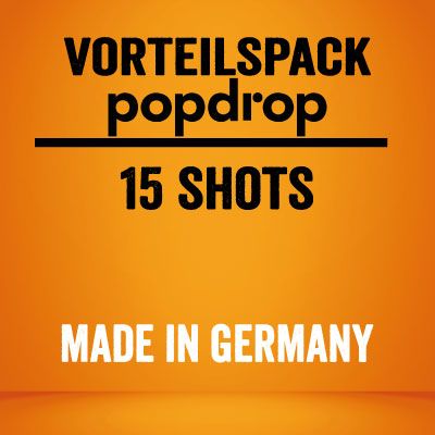 POPDROP Nikotinshot / Nikotinbooster - Vorteilspack