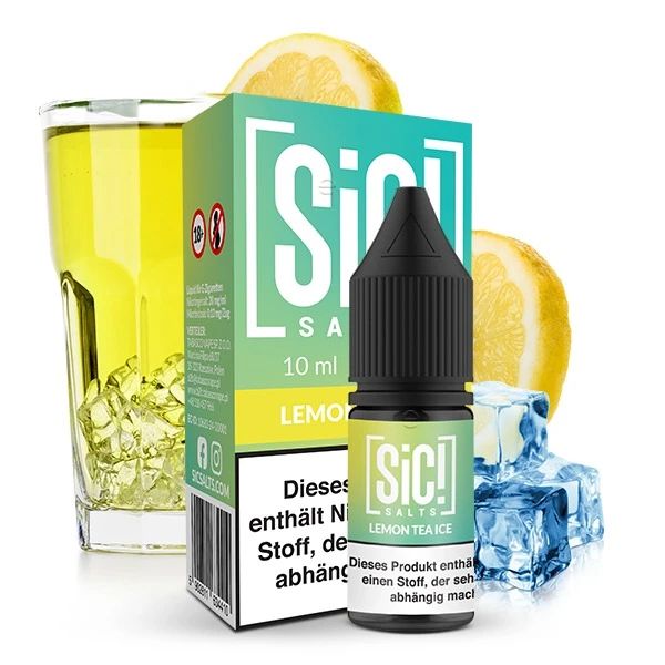 SIC! - Lemon Tea Ice Nikotinsalz Liquid 10ml