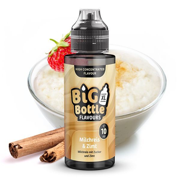 Big Bottle - Milchreis & Zimt Aroma 10ml