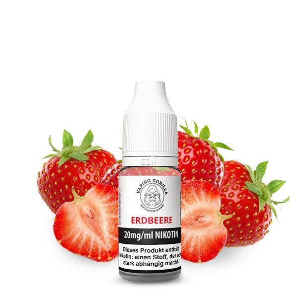 Vaping Gorilla - Erdbeere Nikotinsalz Liquid