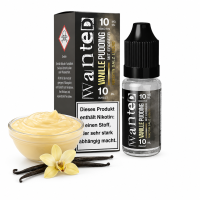 Wanted Nikotinsalz Liquid - Vanillepudding - 10mg